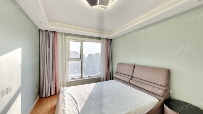 大金全屋空调 楼位好 采光足 狮子城北区南北通透三居-卧室C