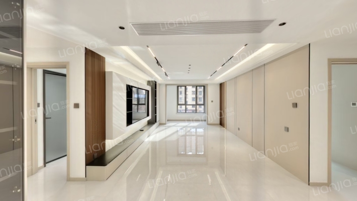 一梯两户电梯洋房南北通透三居室，品牌装修，品牌家电-客厅