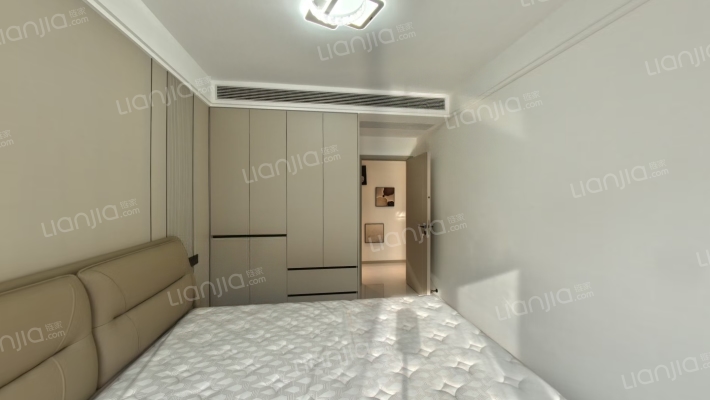 一梯两户电梯洋房南北通透三居室，品牌装修，品牌家电-卧室D