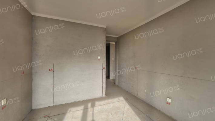 园林洋房社区 南北通透三居双卫 毛坯 看房方便-卧室B