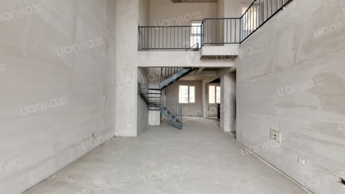 香邑溪谷洋房上跃 高挑空 一梯两户-客厅A