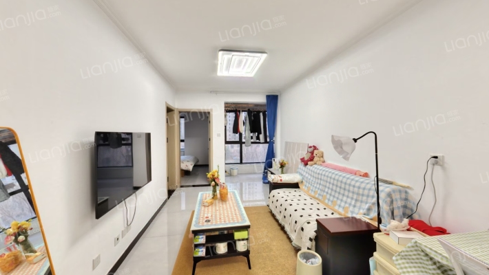 品质社区 保利物业 集中供暖 全明格局-客厅