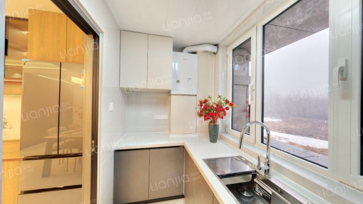 本房子在德信公园北侧 精装修大三居-厨房