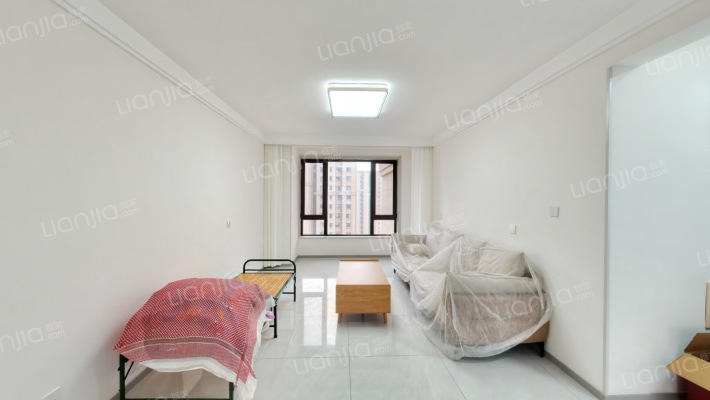 高铁新干线南北通透的户型， 中高楼层 主卧客厅朝南-客厅