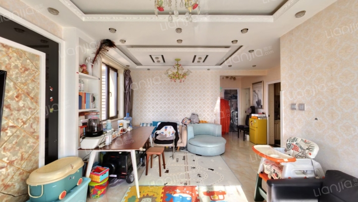 涿州东站 鸿坤理想湾 好位置全明格局两居室 采光好-客厅