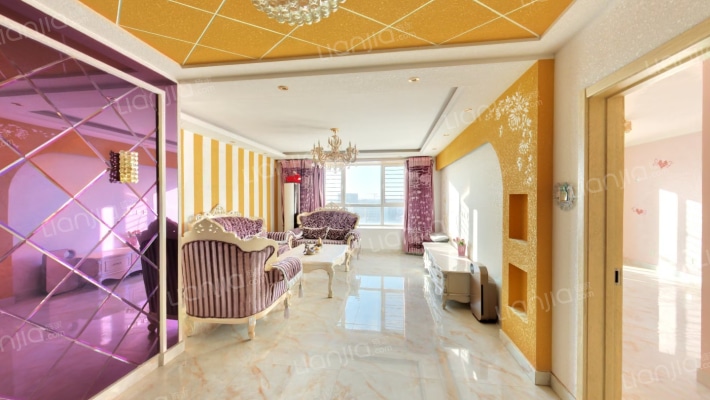 中央公馆 3室2厅 南 北-客厅