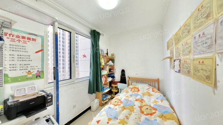 涿州东站 k2狮子城南区 南北通透全明三居室 诚心卖-卧室A