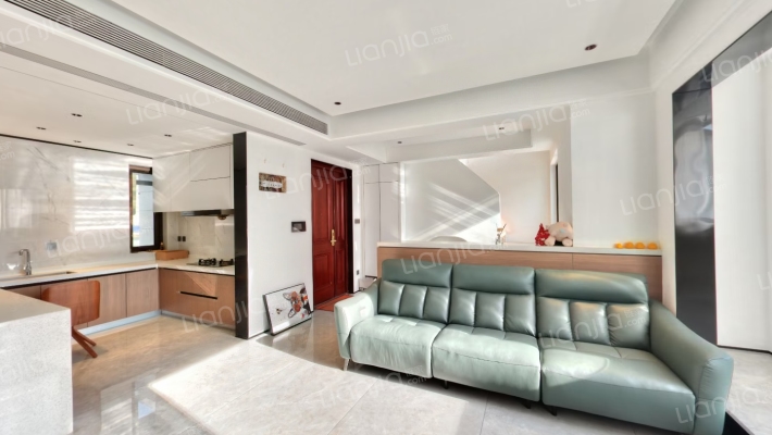 自住精装修 带阁楼 中高楼层 全天采光-客厅