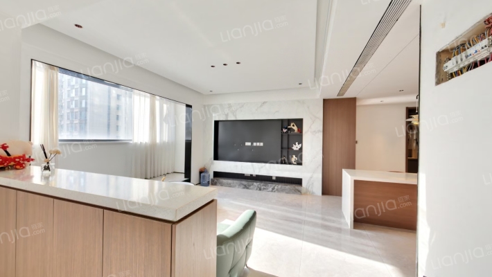 自住精装修 带阁楼 中高楼层 全天采光-客厅