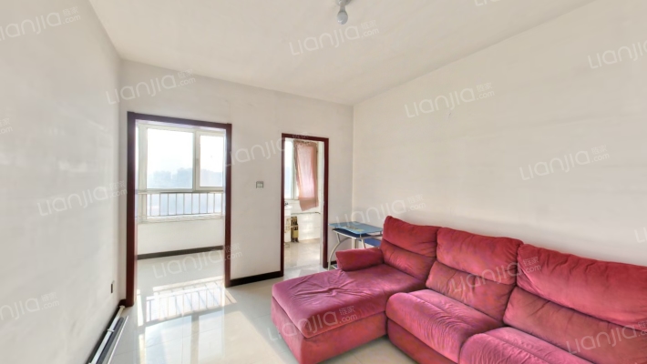 朝南正规一室一厅 简单装修 视野好 户型方正-客厅