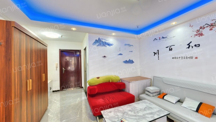 名流美域 1室1厅 南-客厅