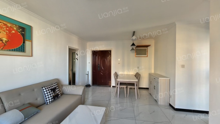 翡翠滨江 1室1厅 西北-客厅