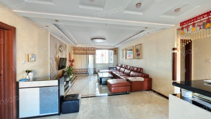 香港豪庭位于涿州市医院旁，838沿线-客厅