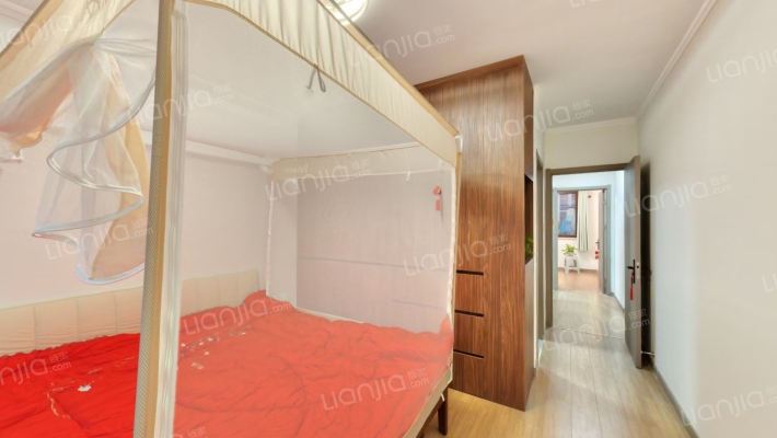 樾府国际 精装三居改四居 实木家具 品牌家电全留下-卧室A