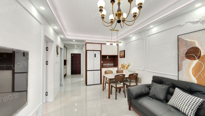 鹏渤印象城牛津花园 2室1厅 南 北-客厅