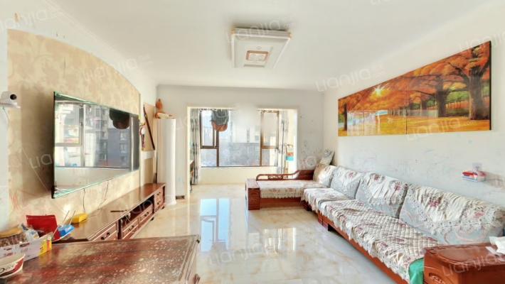 房屋简装，南北通透，好楼层，采光好，-客厅