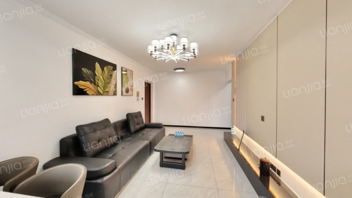 精装婚房|过年买两居可看|税费低房本满五-客厅