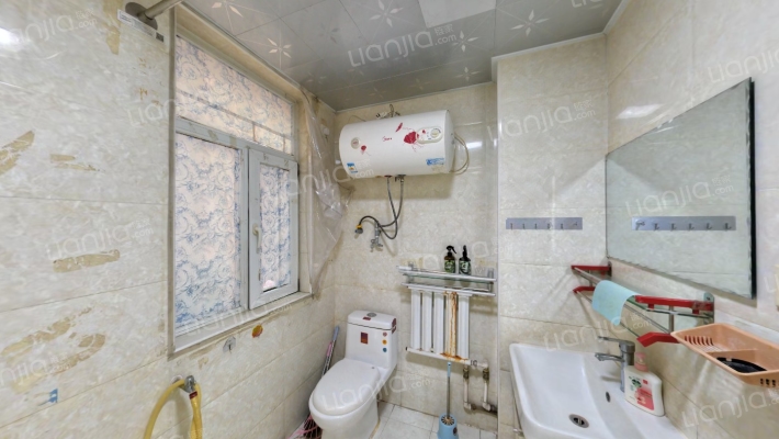 此房南北通透大两居，简单装修，拎包入住-卫生间A