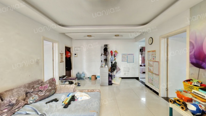 开发区惠友荷园精装南北通透三居-客厅