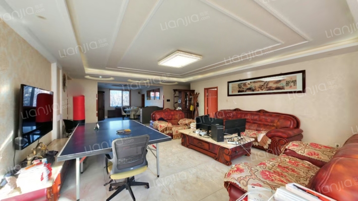 幸福家园 水系园林 南北通透 大五居高品质生活小区-客厅