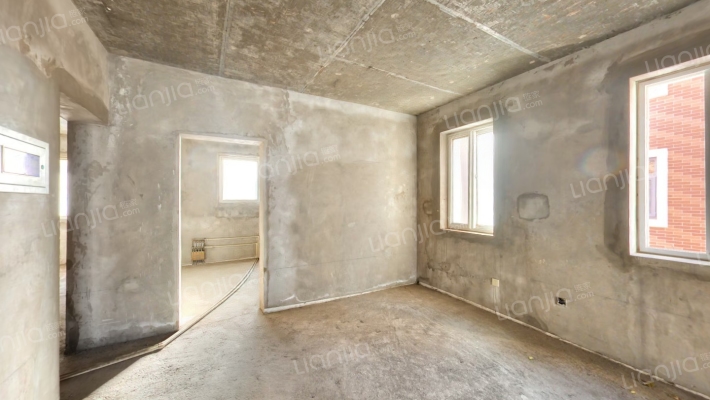 双拼别墅，南北通透一层大客厅，南北户型-客厅B