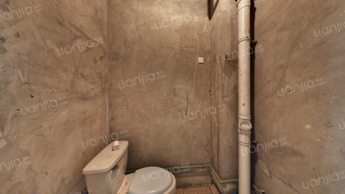 双拼别墅，南北通透一层大客厅，南北户型-卫生间A