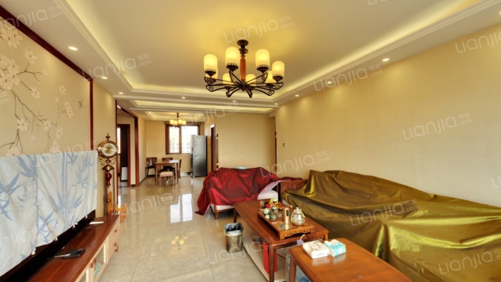 南北通透大三居居室，改善的选择，有本，随时交易-客厅