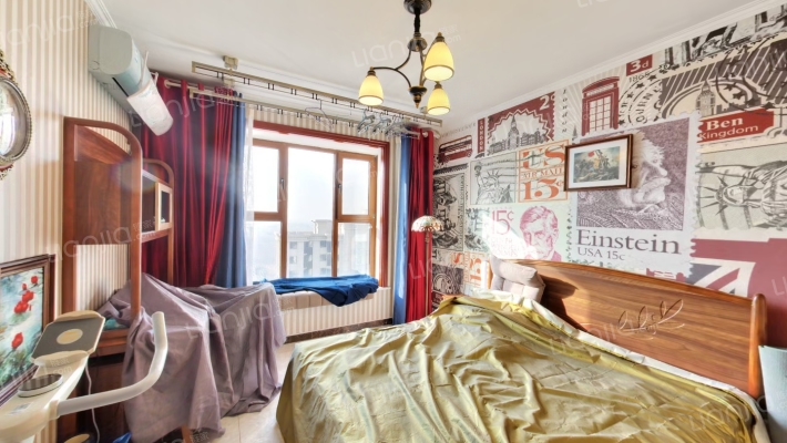 南北通透大三居居室，改善的选择，有本，随时交易-卧室C