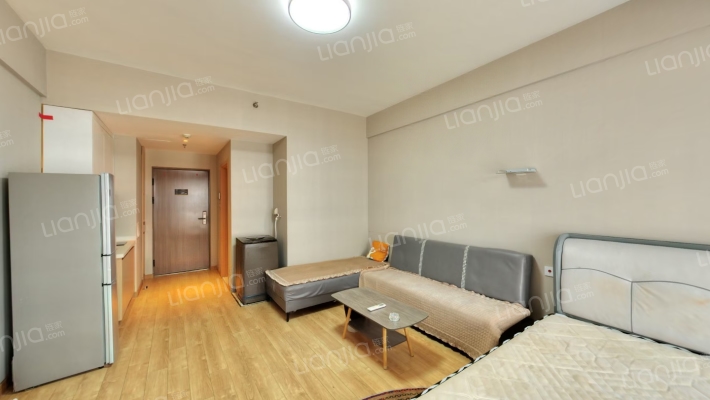 万科城际之光精装修一居室 出行便利-卧室