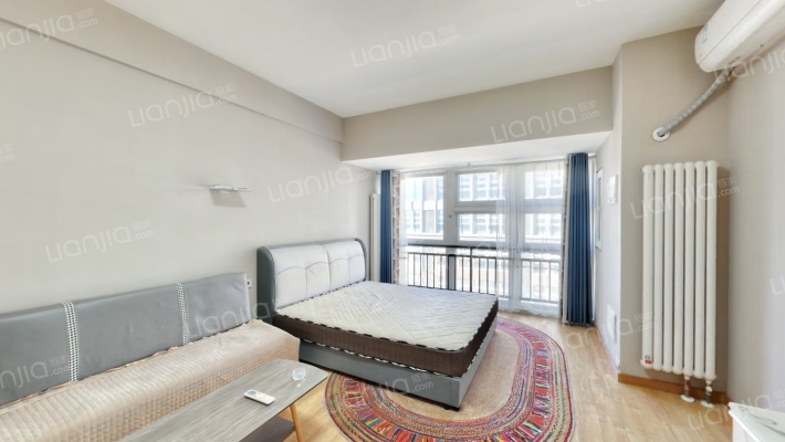 万科城际之光精装修一居室 出行便利-卧室