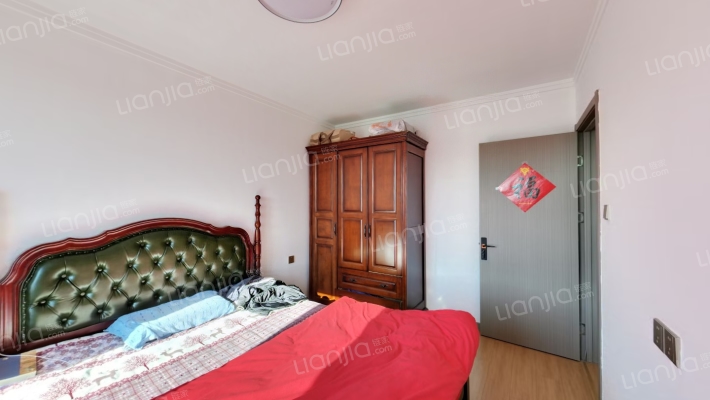 樾府国际精装两居室 南北通透 全天采光-卧室A