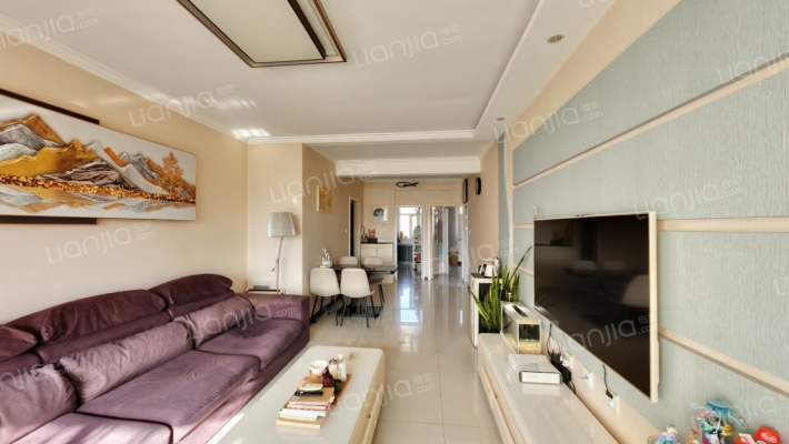 ：房本满五，中高楼层，采光视野好自住精装修-客厅