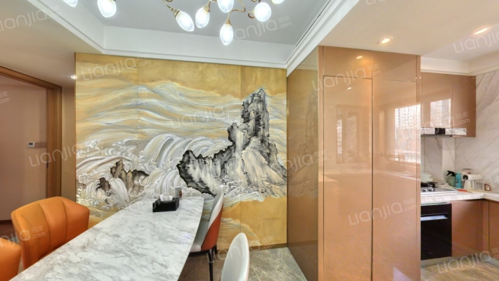 德信御府精装修南北通透的三居室-餐厅