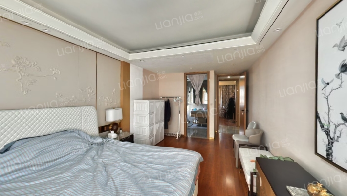 德信御府精装修南北通透的三居室-卧室A