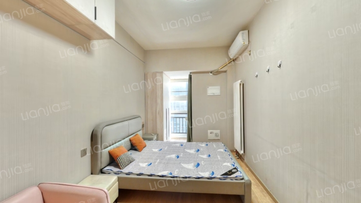 万科城际之光一居室 户型方正 全天采光-卧室