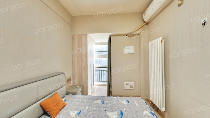 万科城际之光一居室 户型方正 全天采光-卧室