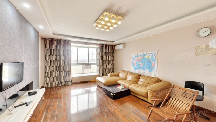 开发区范阳路华泰豪庭一梯两户电梯洋房三居诚意出售-客厅