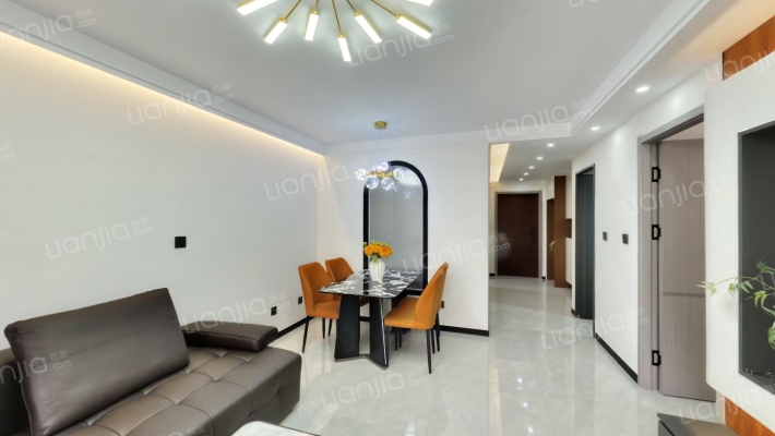 南向两居，德信公园，楼层好，采光好-客厅