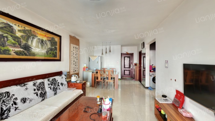 范阳主路电梯房，全南两居 高楼层采光好-客厅