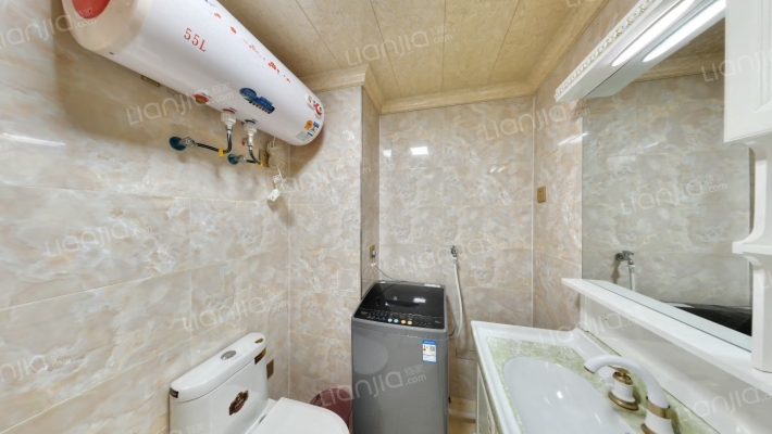 K2狮子城南区 3室1厅 南 北-卫生间