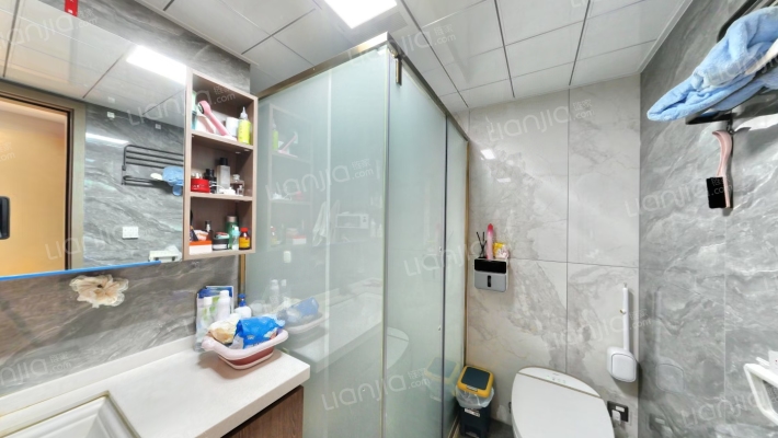 德信御府，精装三居室，拎包入住，带家具家电-卫生间B