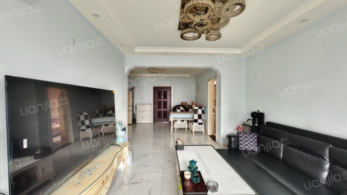 天伦湾一期大两居 采光无遮挡 拎包入住-客厅