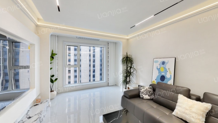 房本满二，密码看房，业主诚意出售-客厅