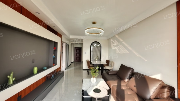 花园洋房社区 人车分流 拎包入住-客厅