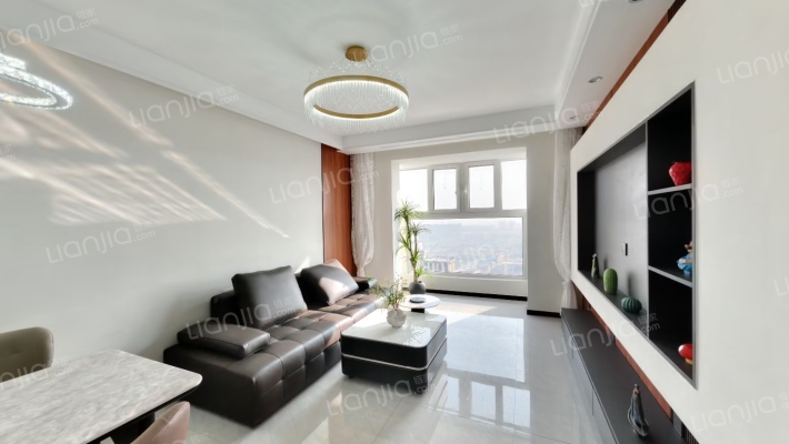 花园洋房社区 人车分流 拎包入住-客厅