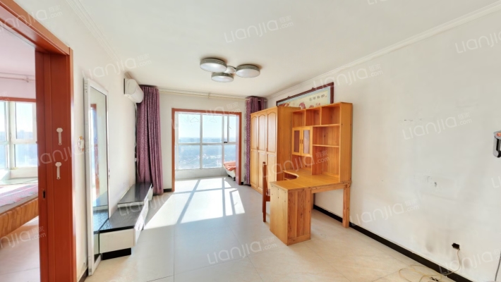 南向两居，精装修 拎包入住，楼层好-客厅