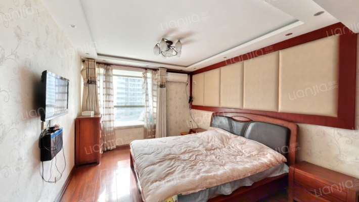 开发区 御景园 精装修大两居 双卫 带车位 景观好-卧室A