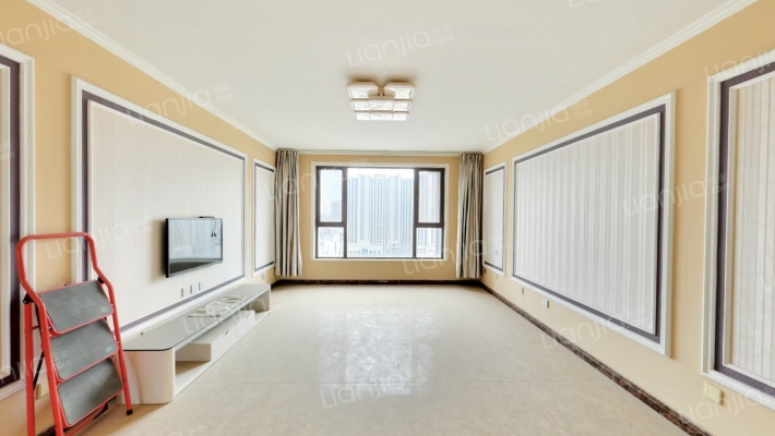 精装修 西户H户型 2明卫 满五 高楼层拎包入住-客厅