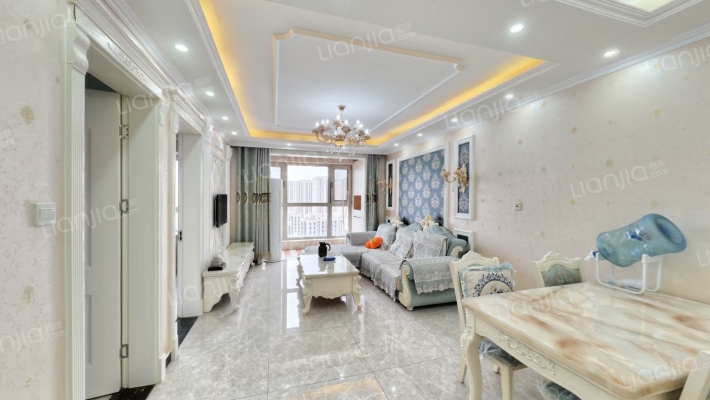 央企开发 人车分流 朝阳精装三居  全天采光-客厅