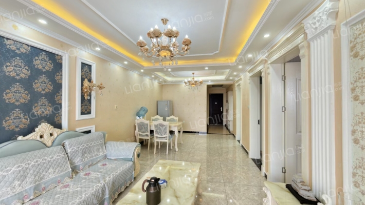 央企开发 人车分流 朝阳精装三居  全天采光-客厅